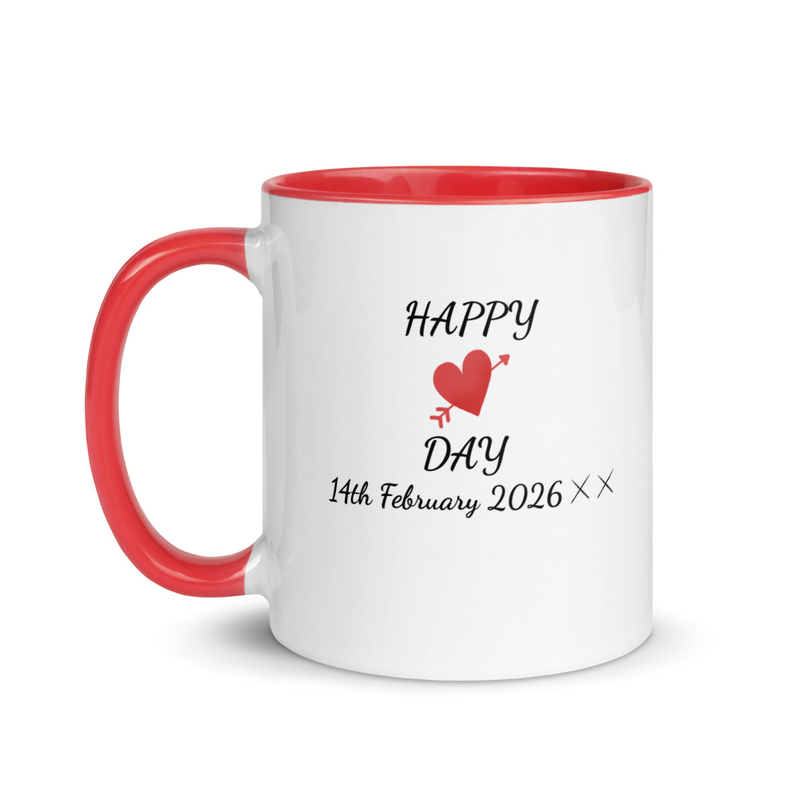 Valentine's Day Mug With Two Romantic Messages