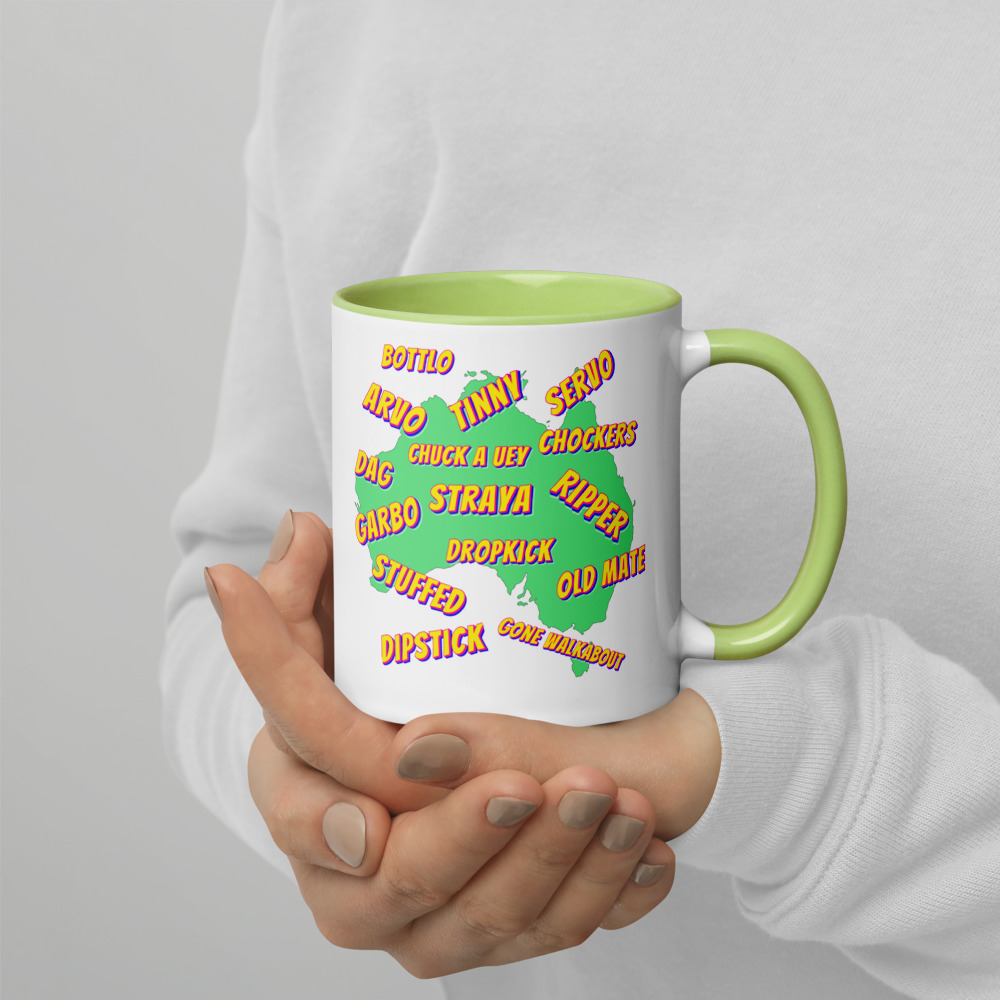 Australian Slang Coffee Mug Fun Aussie Gift Australia Day