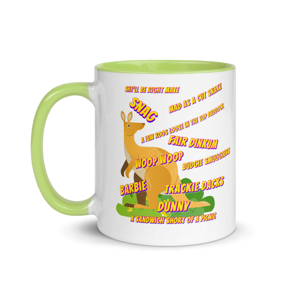Australian Slang Coffee Mug Fun Aussie Gift  Australia Day