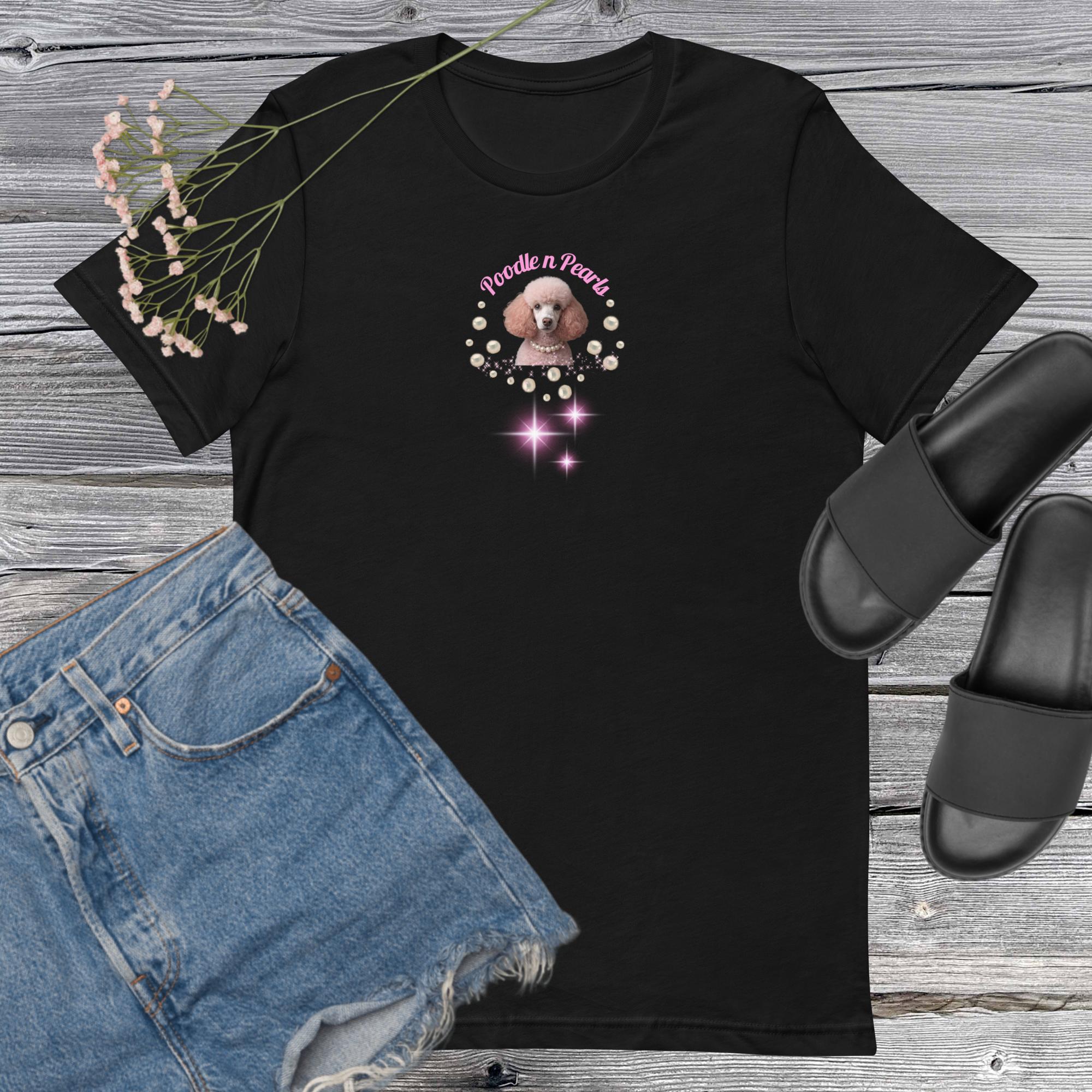 Poodle n Pearls T-Shirt