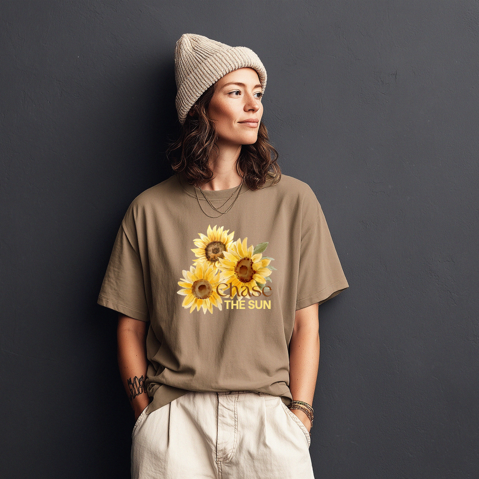 Sunflower Graphic T-Shirt
