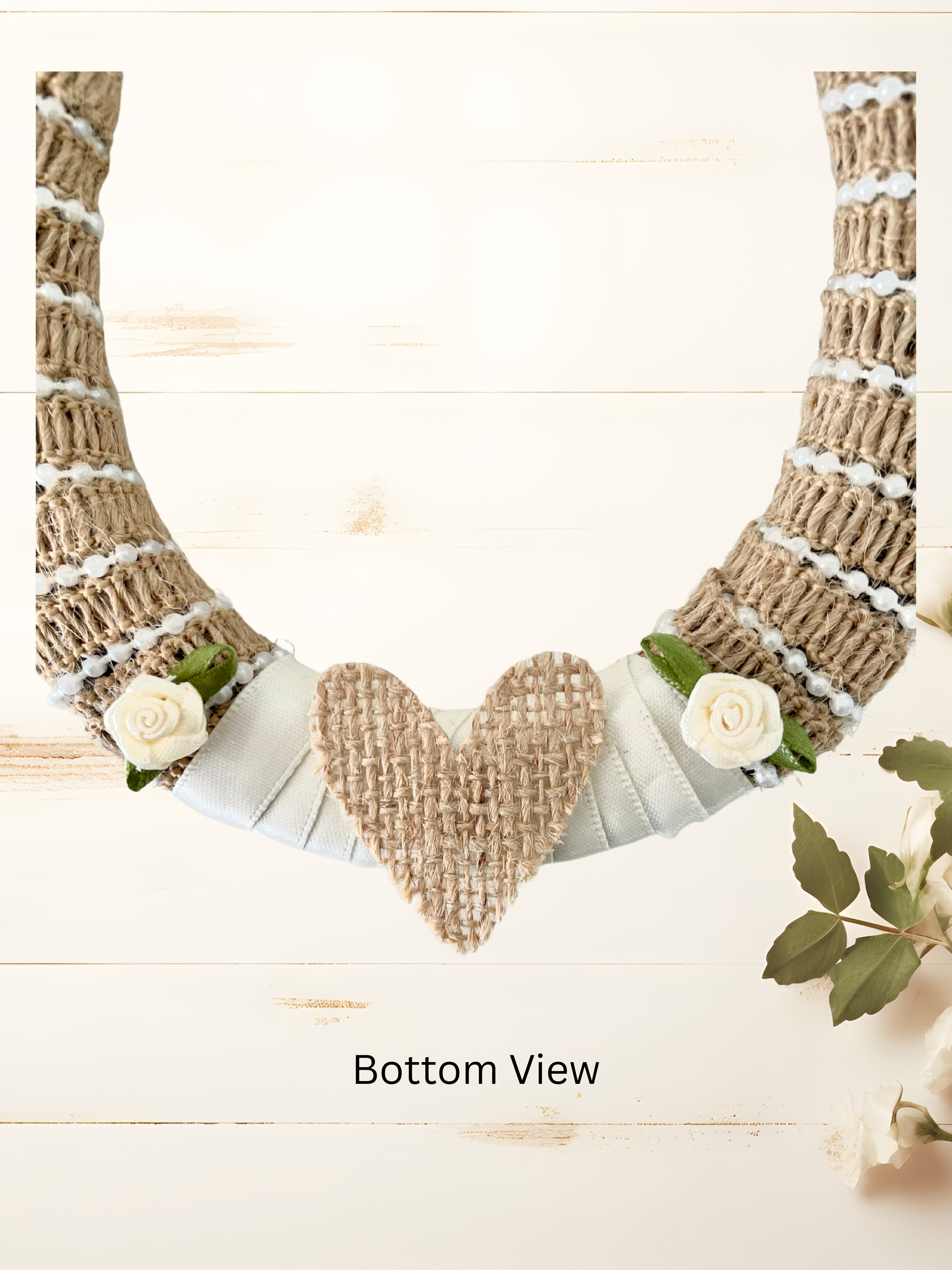  Horseshoe Good Luck Rustic Style Handcrafted for Country Wedding or Country Decor 