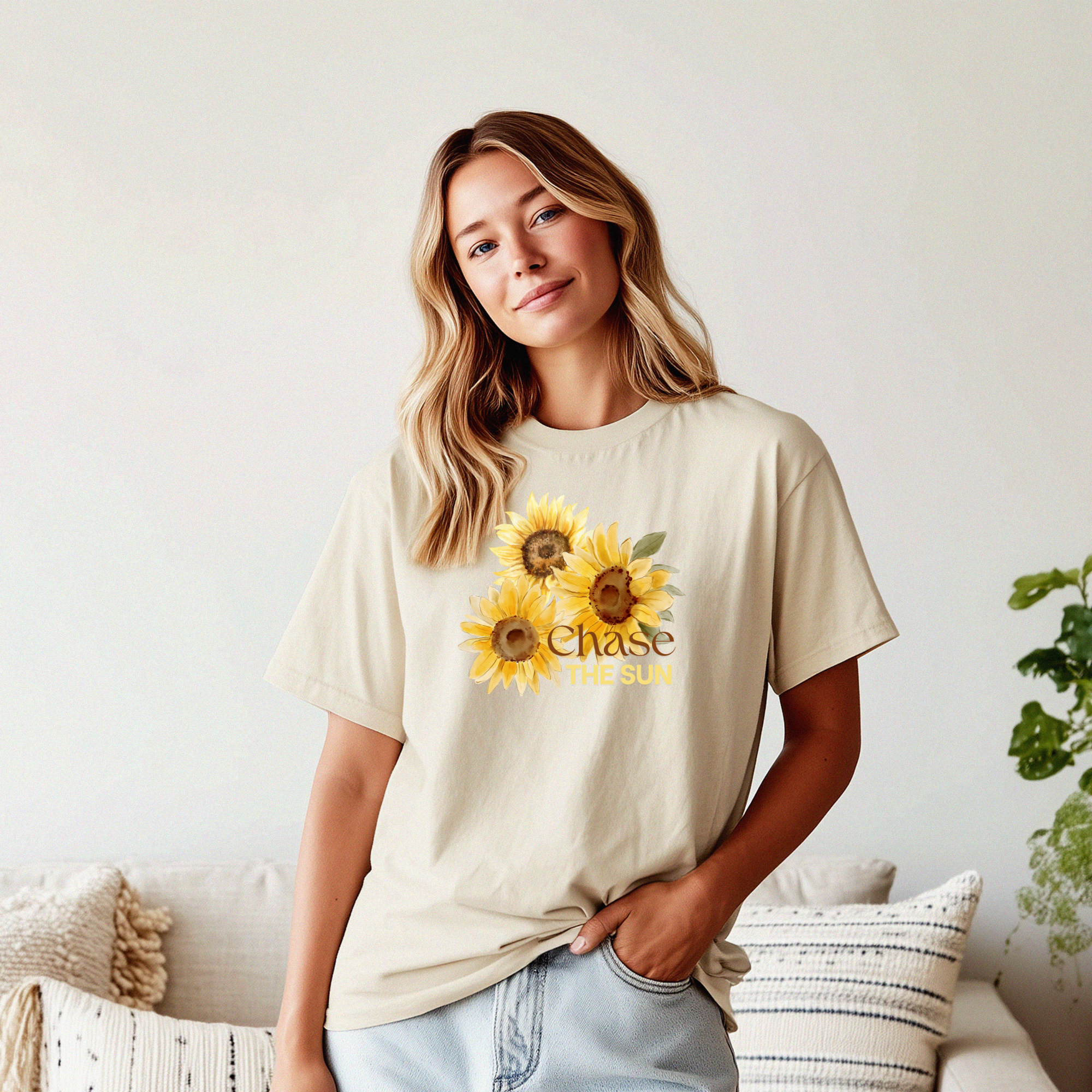 Sunflower Graphic T-Shirt