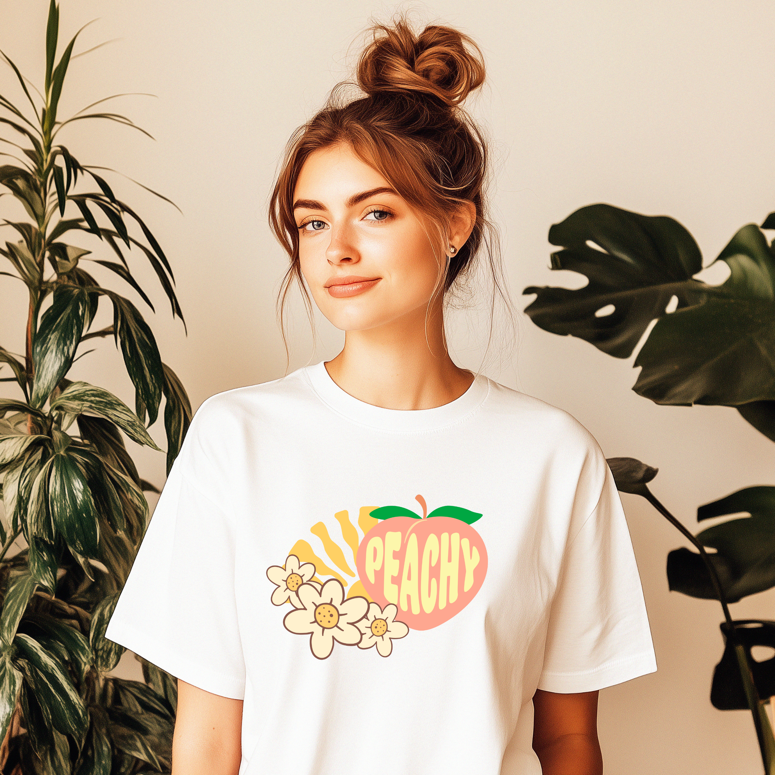 Peachy Graphic T-Shirt