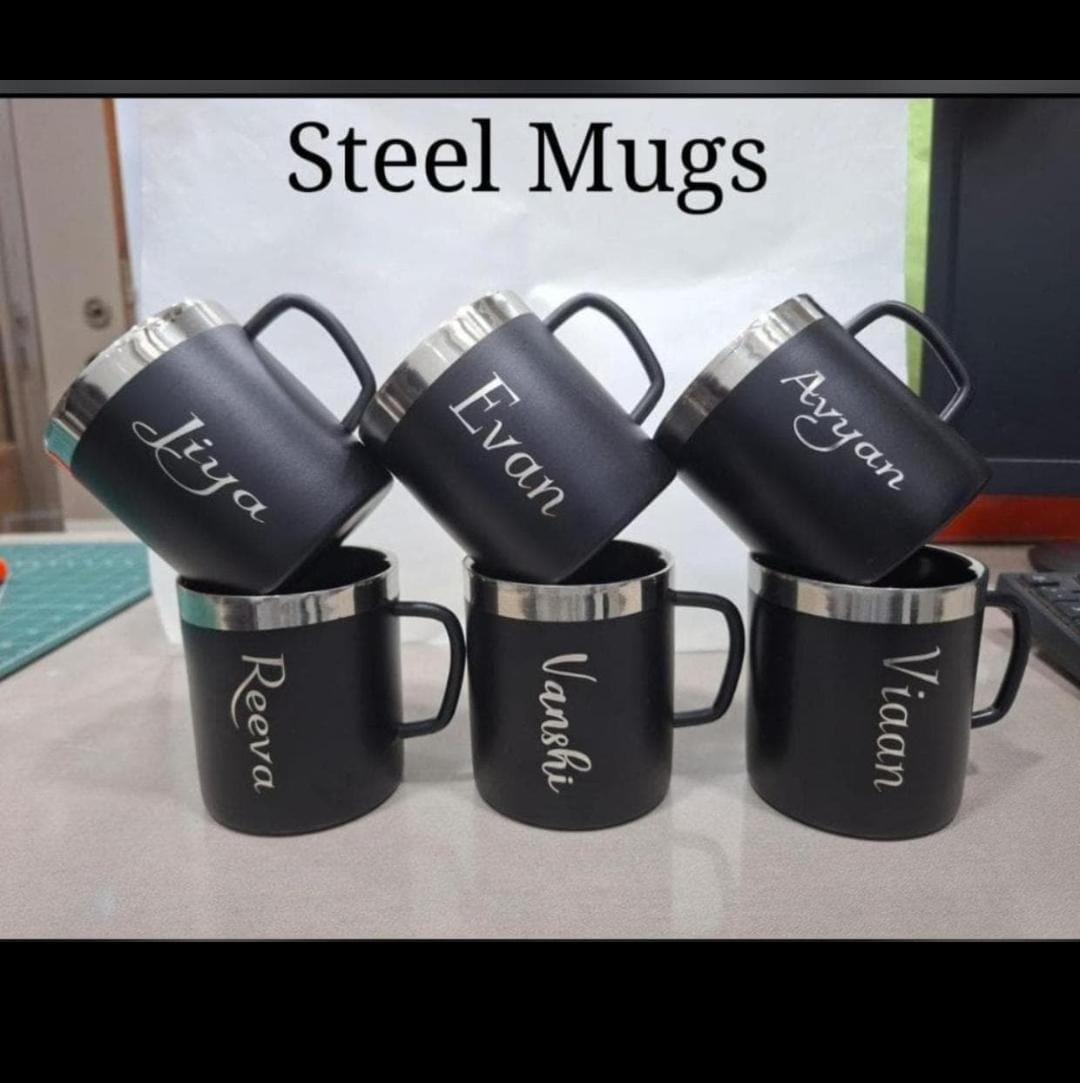 Personalized Steel Mugs