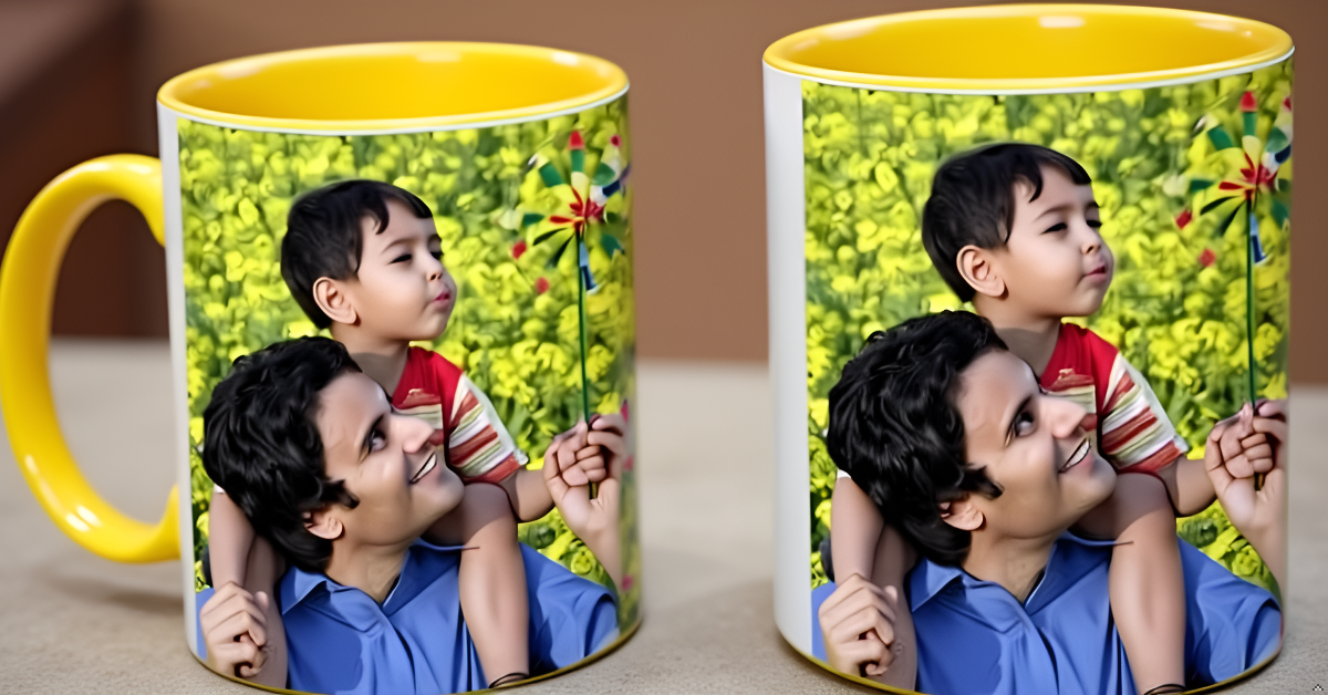 Inner Colour Custom Photo Mug