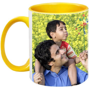Inner Colour Custom Photo Mug