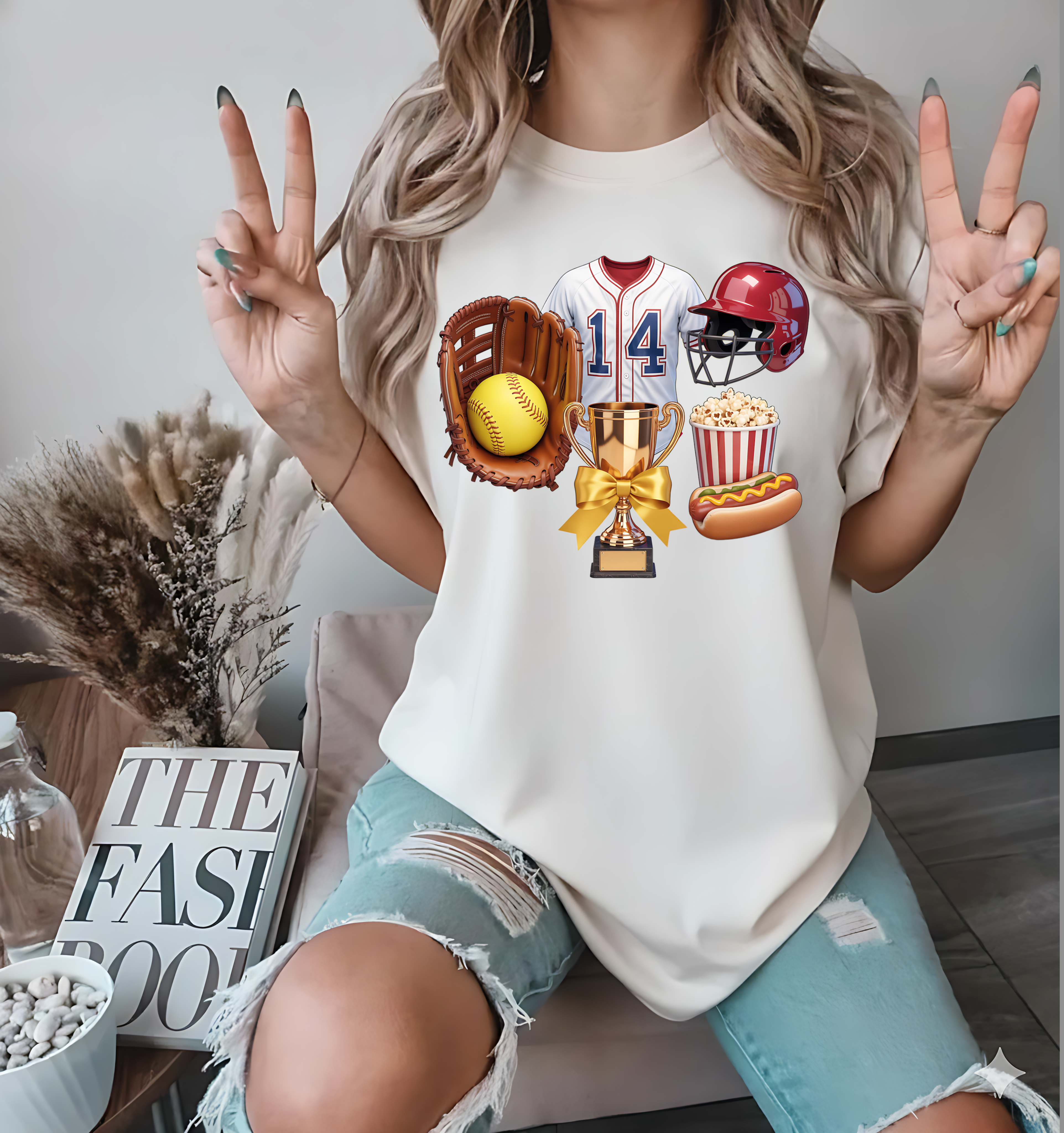 Game Day Shirt: Softball Trophy and Team Spirit Design T shirt, Shirt PNG Digital Download