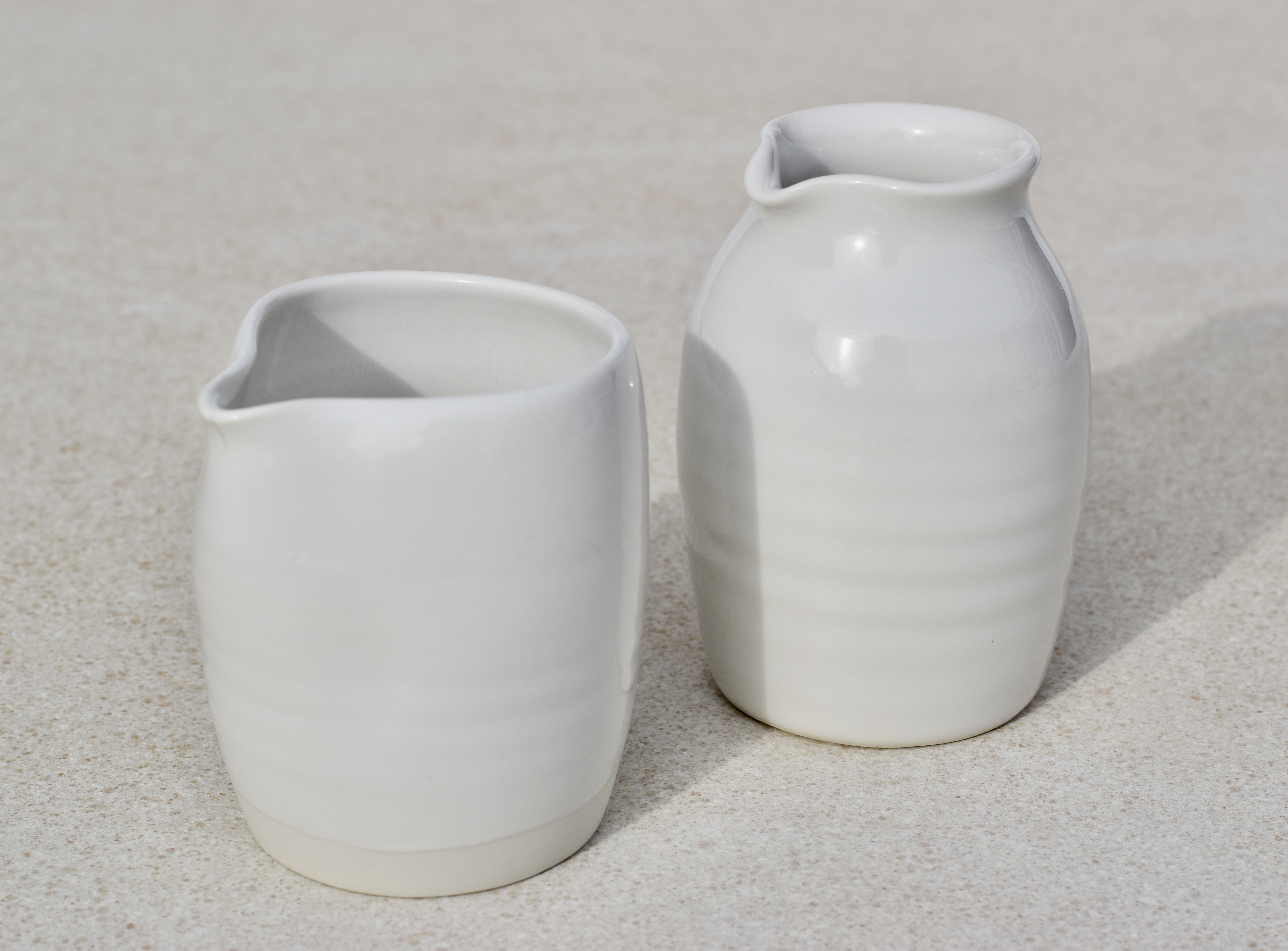 Creamer and Milk Jug