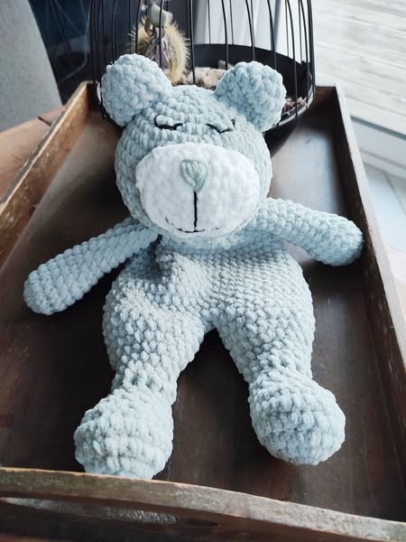 Doudou crocheté - doux, moelleux et plein de tendresse