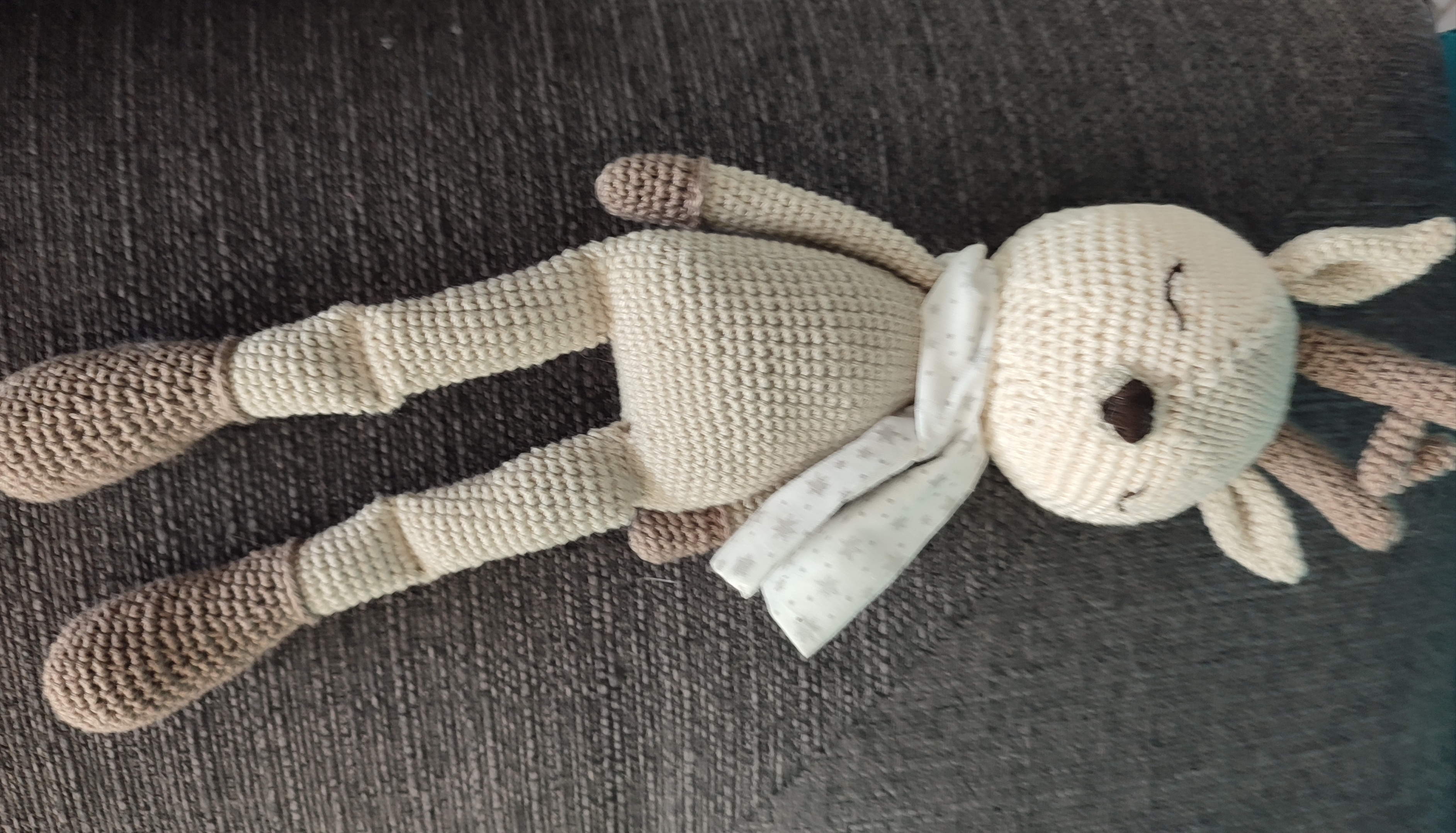 Peluche crochet renne