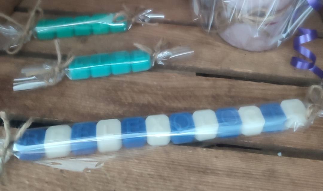 Fondants de cire parfumés personnalisés 