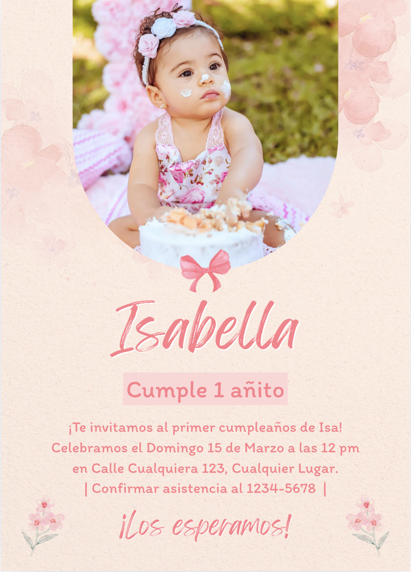 Primer Añito Niña