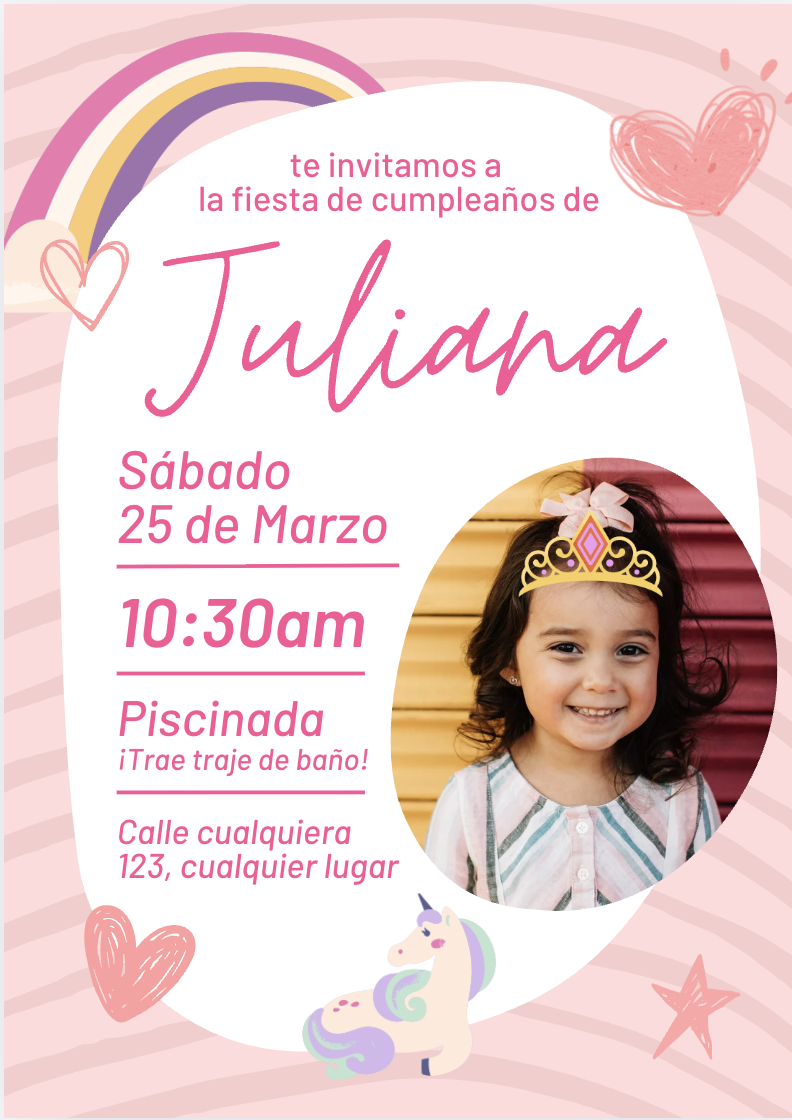 Cumpleaños Niña