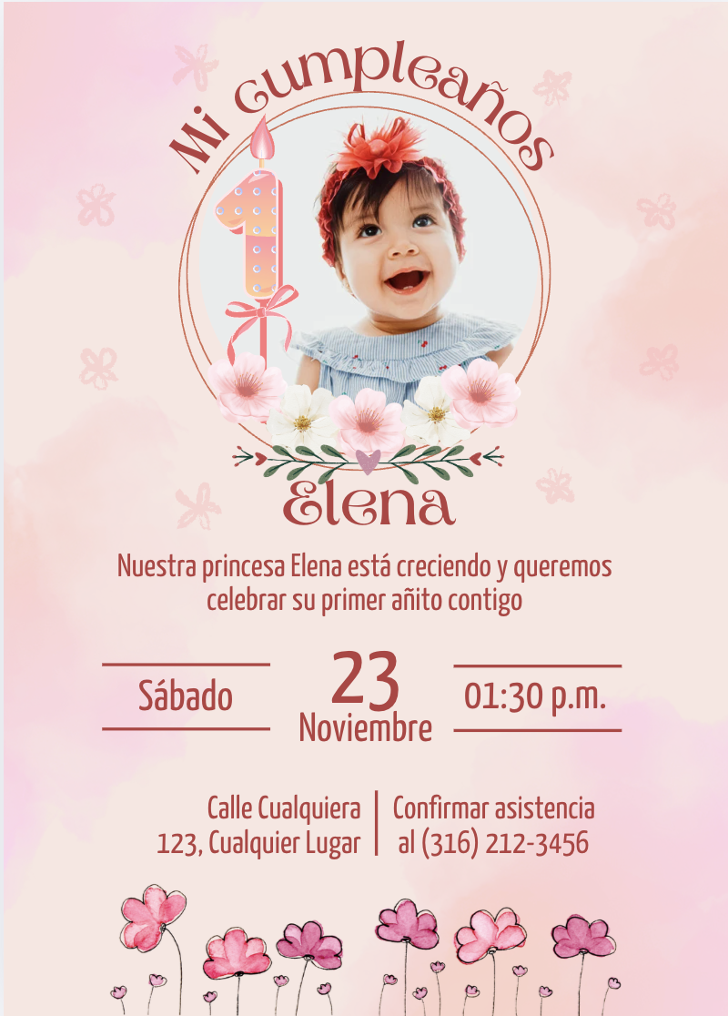 Primer Añito Niña