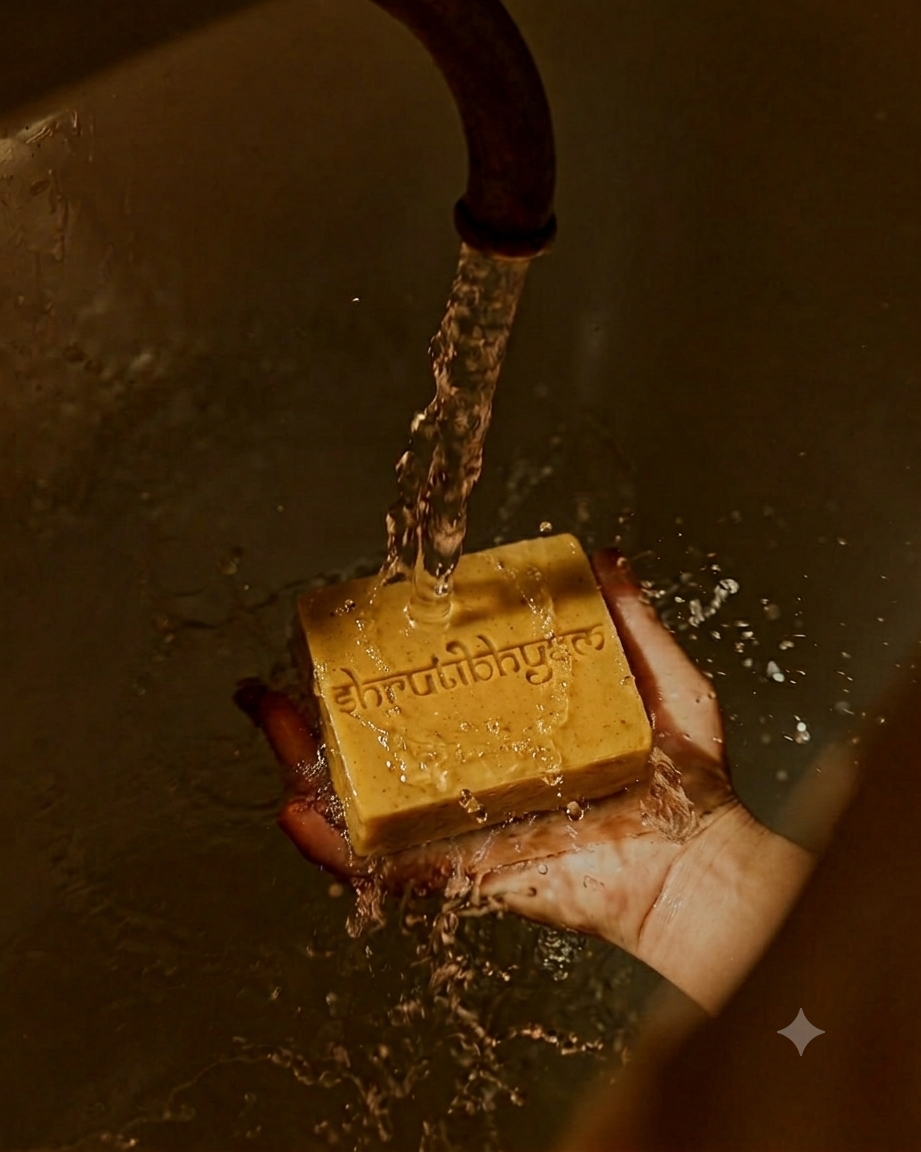 Shrutibhyam Haldi Handmade Soap