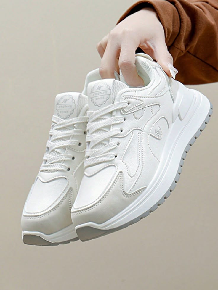 White Casual Sneakers