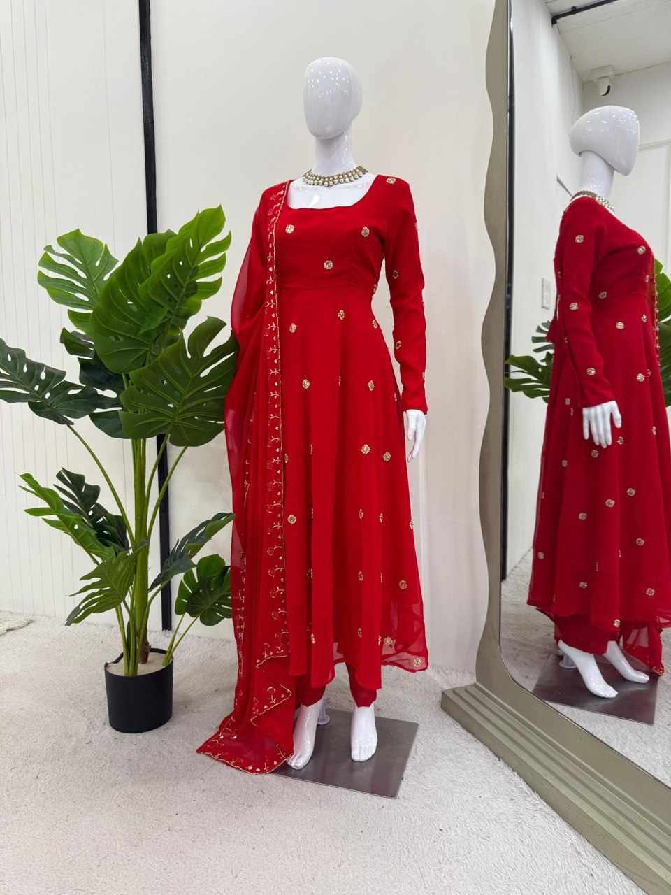 Red Traditional Dress