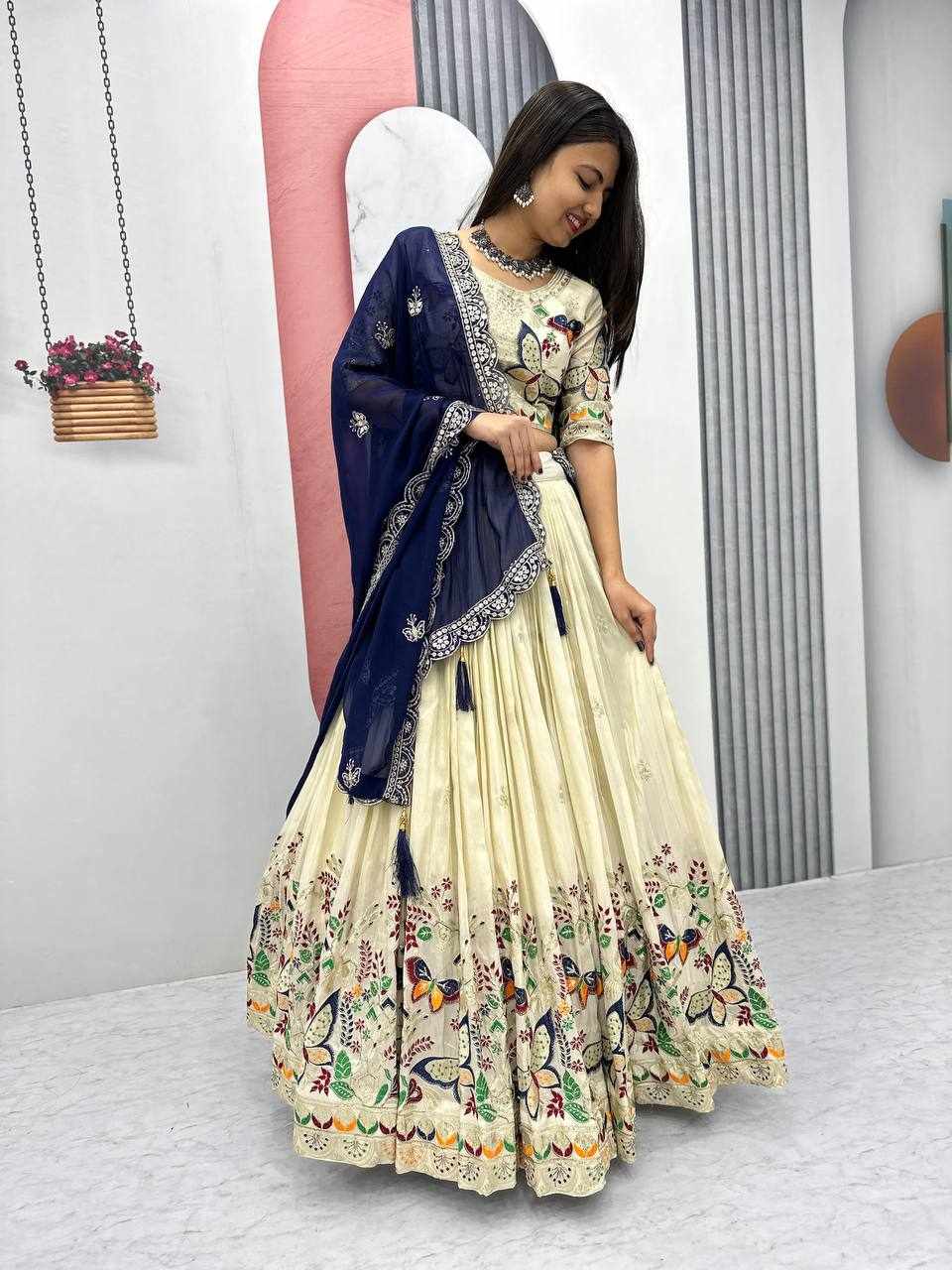 Elegant Embroidered Lehenga Choli Set