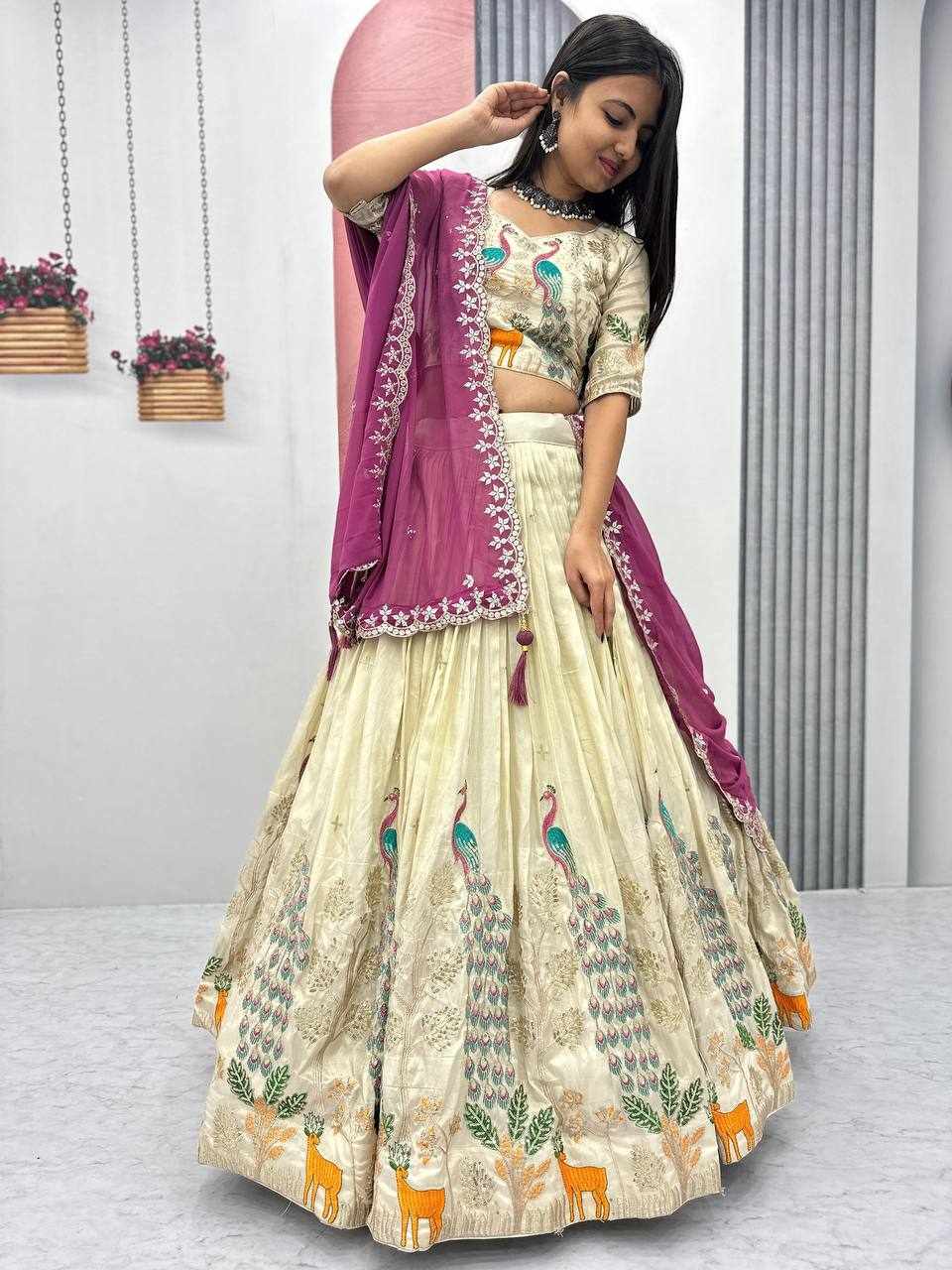 Embroidered Festive Lehenga Set