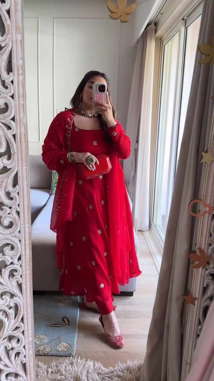 Red Traditional Dress