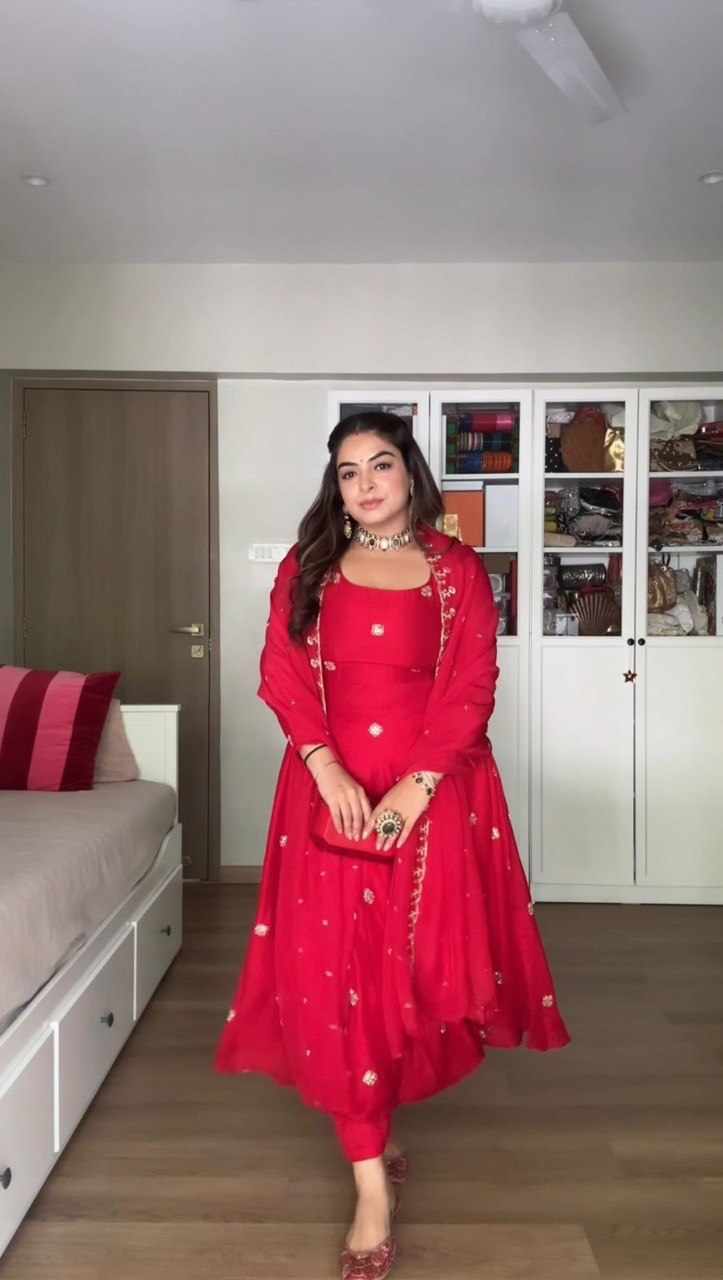 Red Traditional Dress