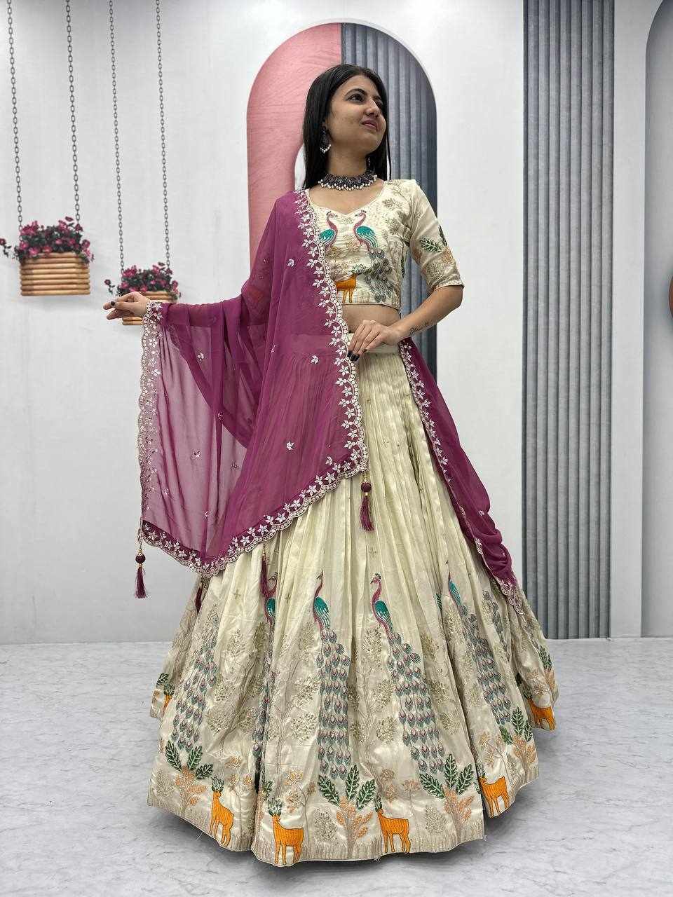 Embroidered Festive Lehenga Set