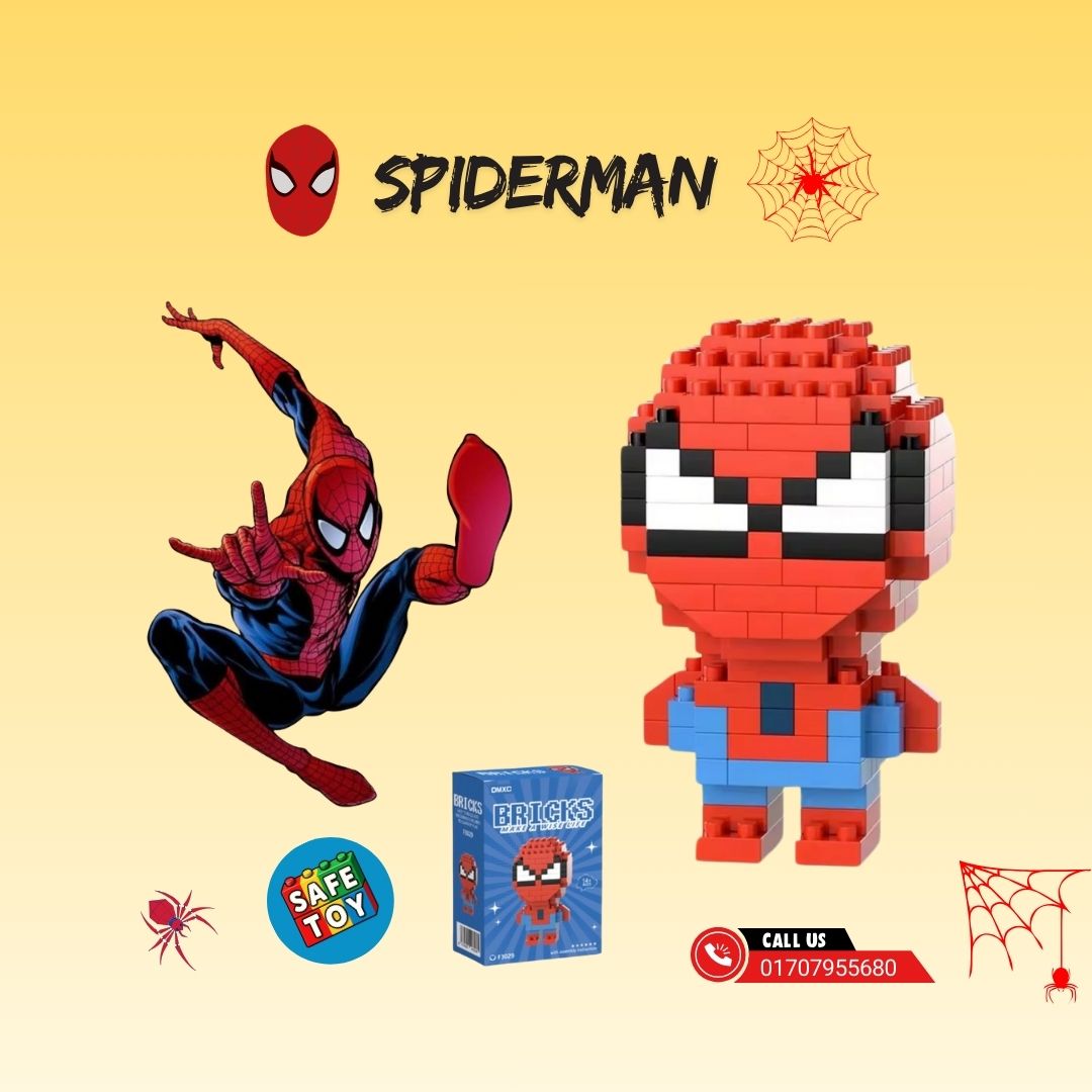 Spiderman Bricks Toy