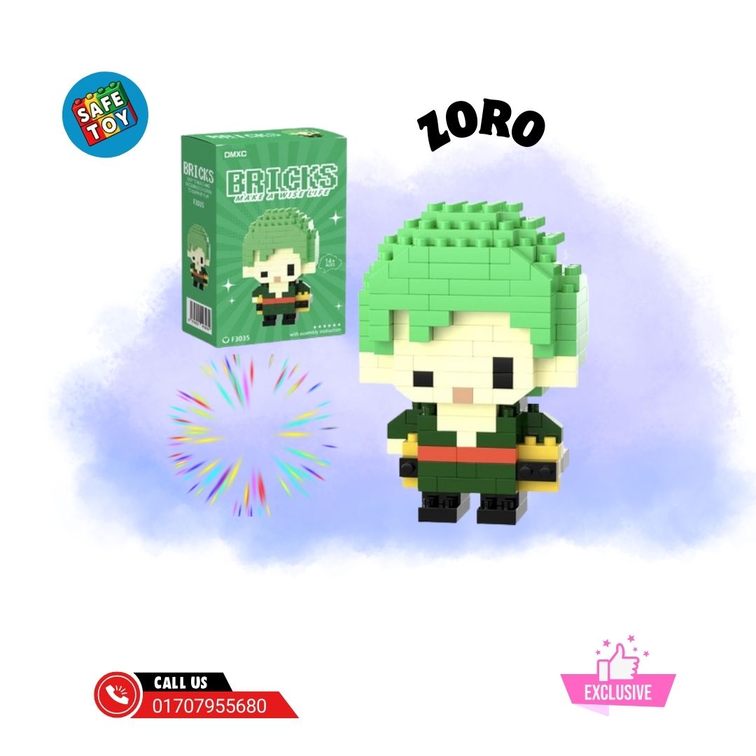 Zoro Micro Bricks Toy