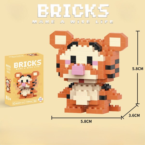 Tiger Bricks Building Set