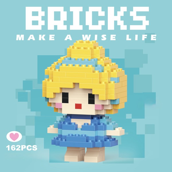 Princess Building Blocks Toy