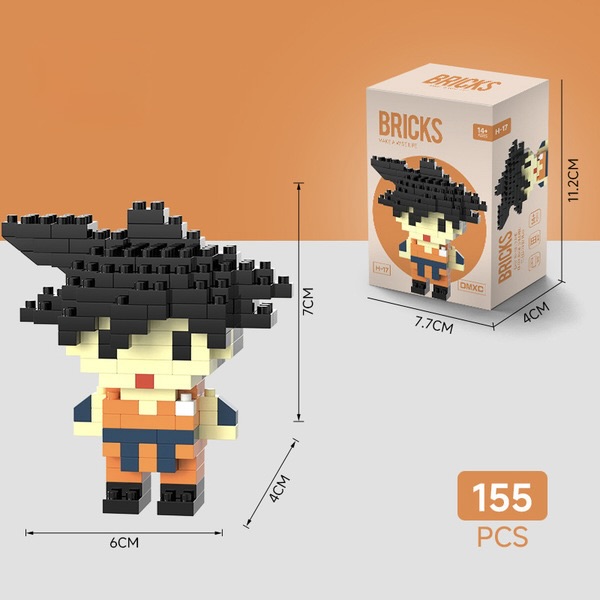 Mini Block Figure – Anime Character