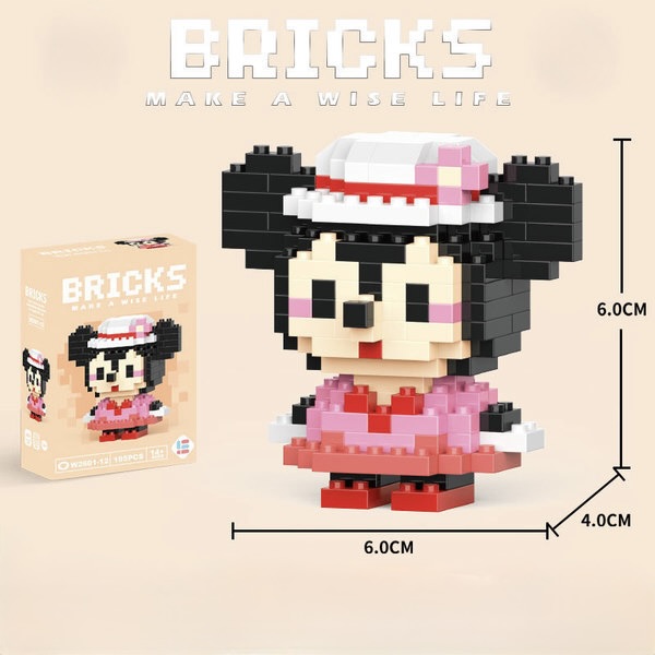 Minnie Mouse Building Bricks