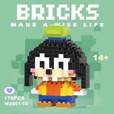 Cartoon Character Brick Set