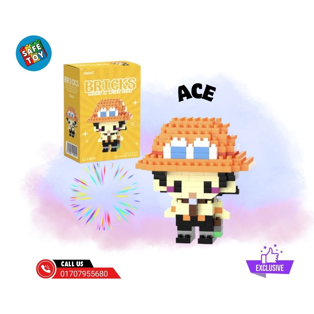 Ace Bricks Figure