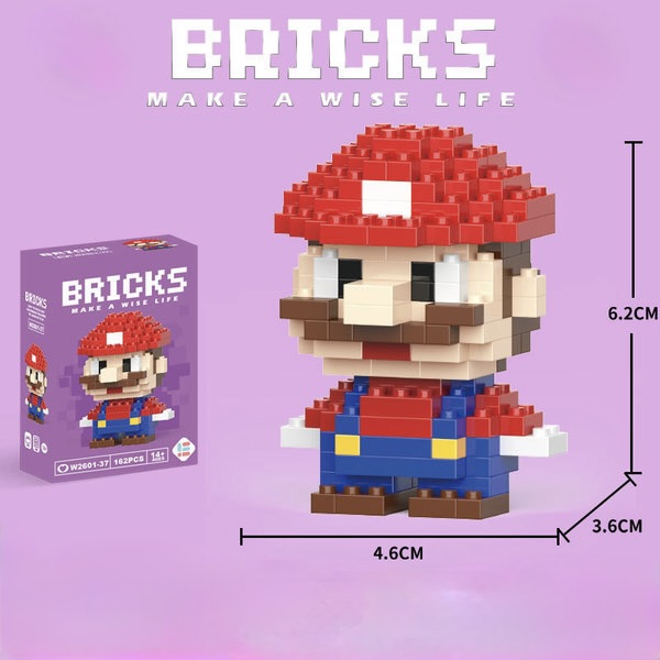 Mario Bricks Building Set