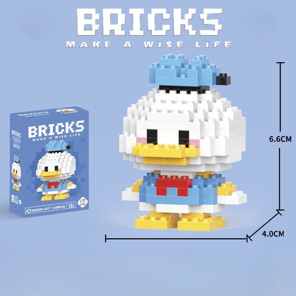 Donald Duck Building Blocks