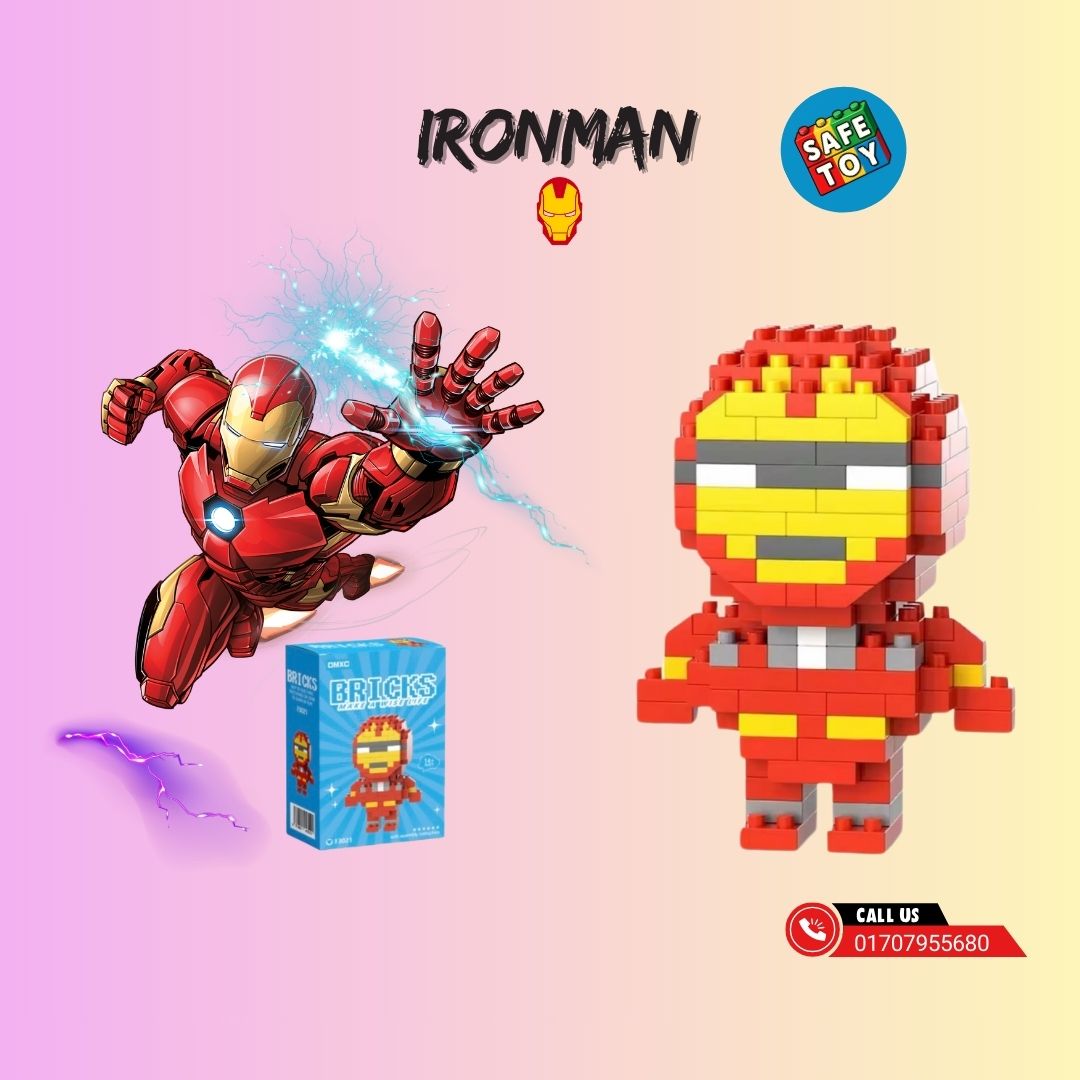 Ironman Block Toy