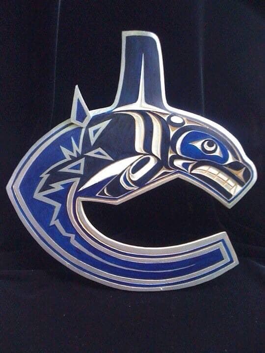 Vancouver Canucks Logo Plaque
