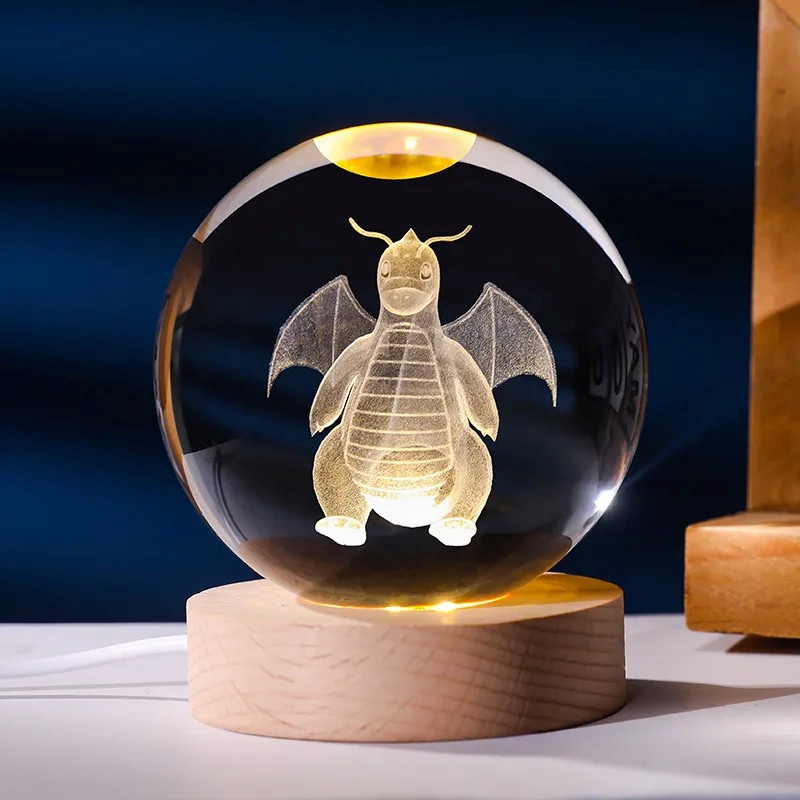 Crystal Sphere Night Light Collection