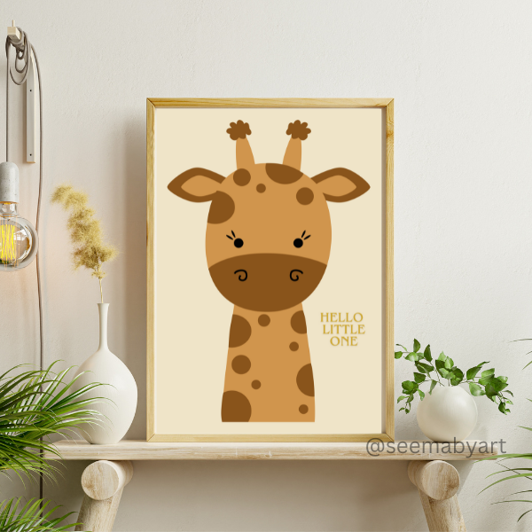 Nursery Animal Prints Set