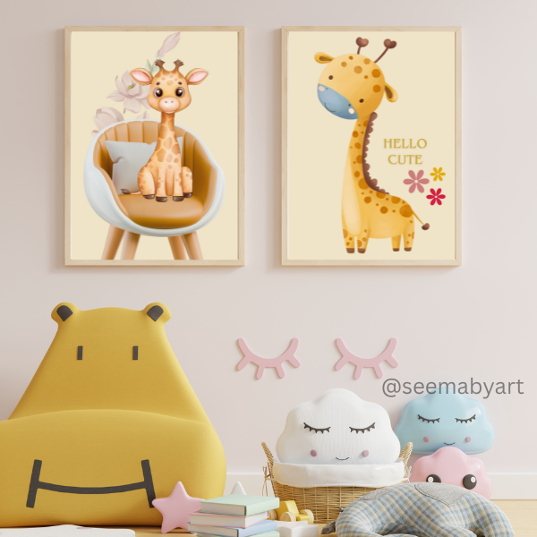 Nursery Animal Prints Set