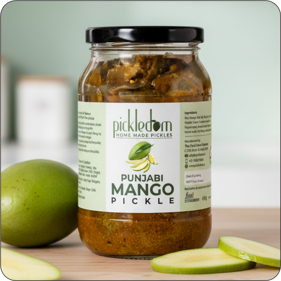 Punjabi Mango Pickle (Skinless Sliced)