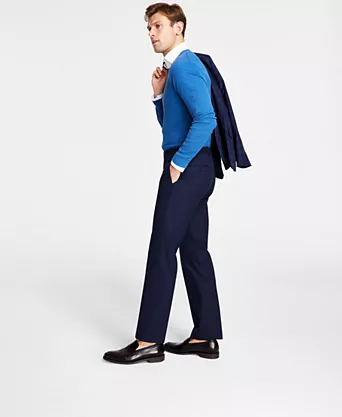 Men's Navy Dress Pants
