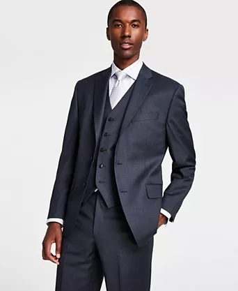 Men's Classic Charcoal Suit