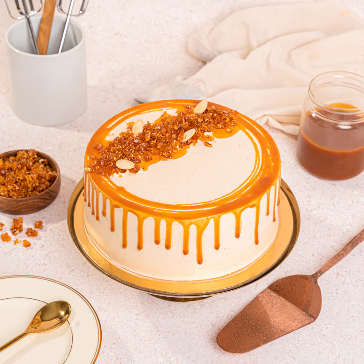 Caramel Crunch Cake