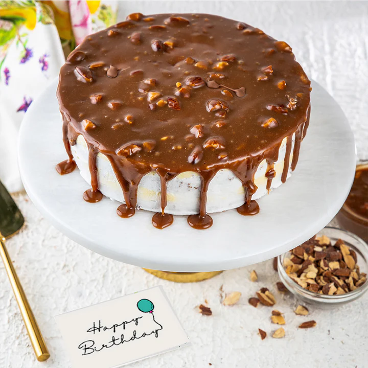 Toffee Almond Cake (Gluten Free)