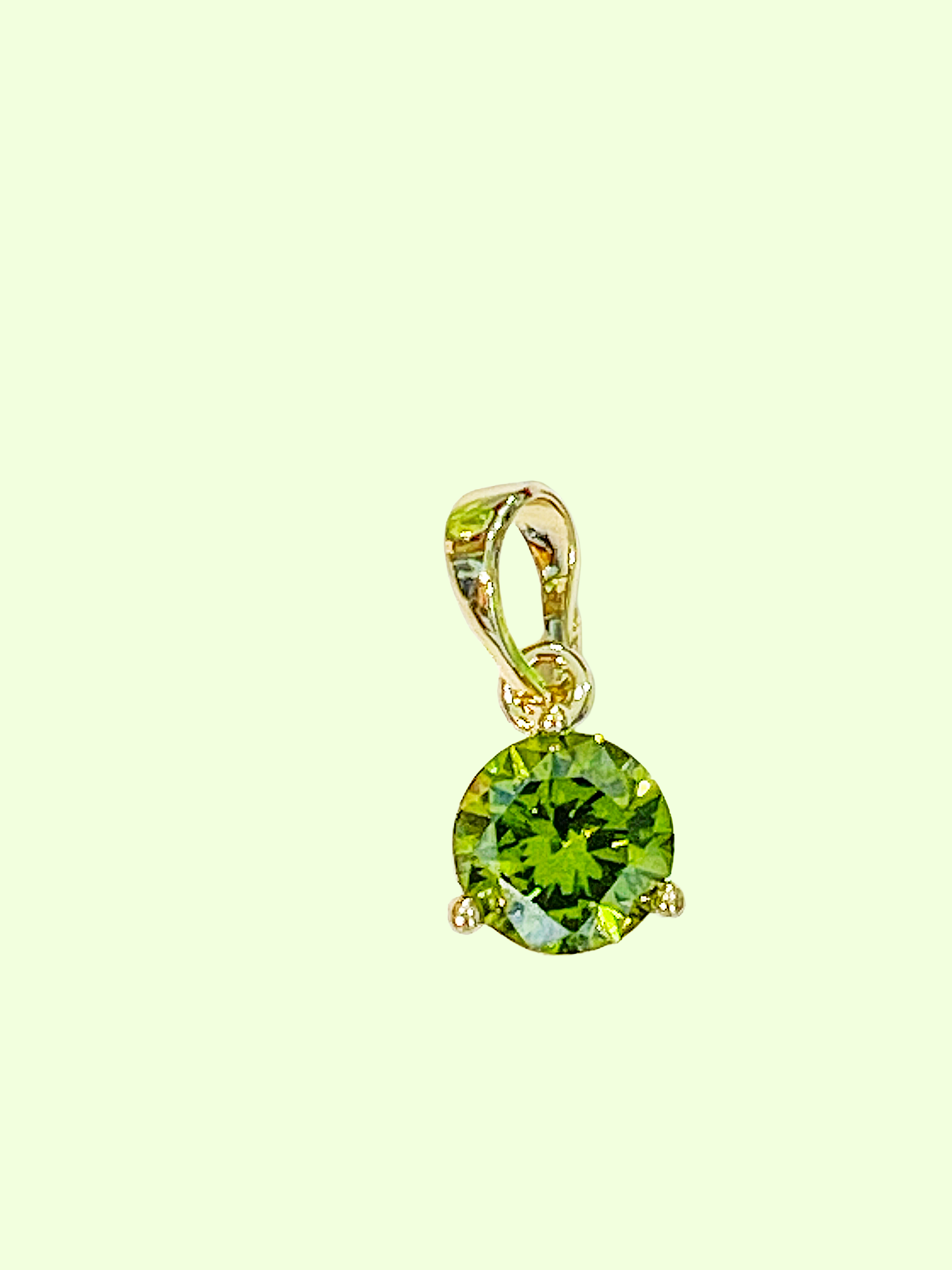 Green Gemstone Pendant