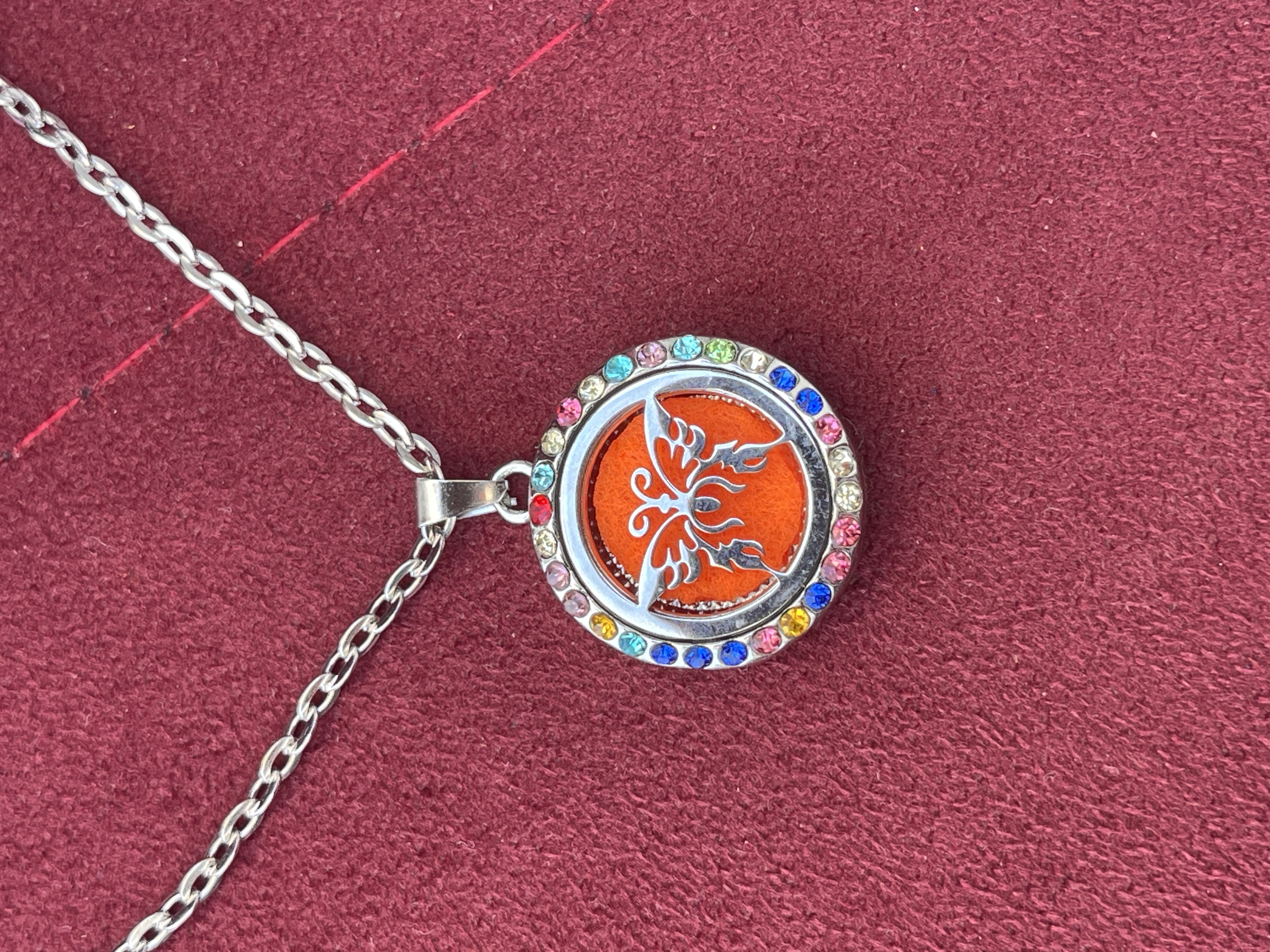 Colorful Cat Perfumed Pendant 