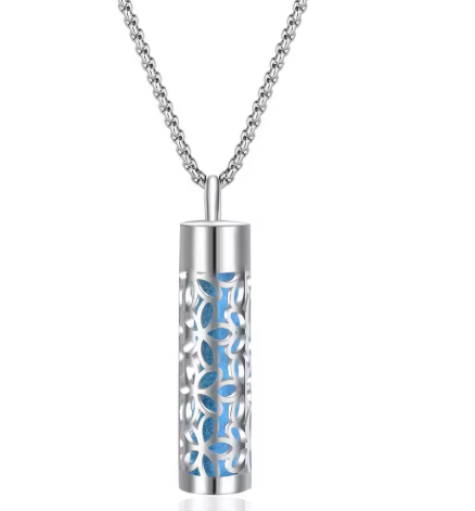New Hip Hop Fashion Stainless Steel Perfume Pendant